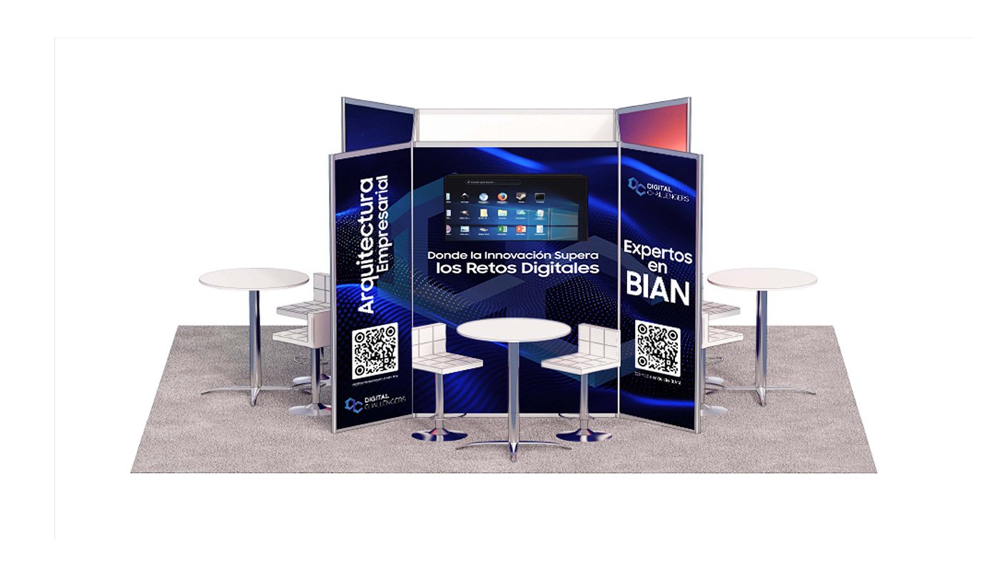 Digital Challengers stand
